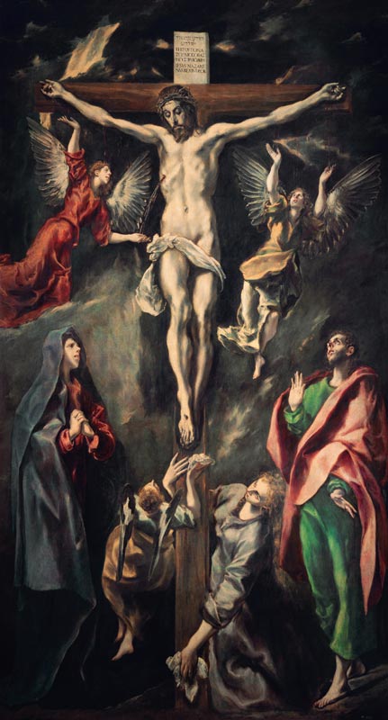 The Crucifixion od (eigentl. Dominikos Theotokopulos) Greco, El