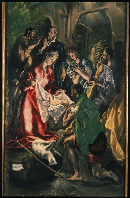 Adoration of the Shepherds od (eigentl. Dominikos Theotokopulos) Greco, El