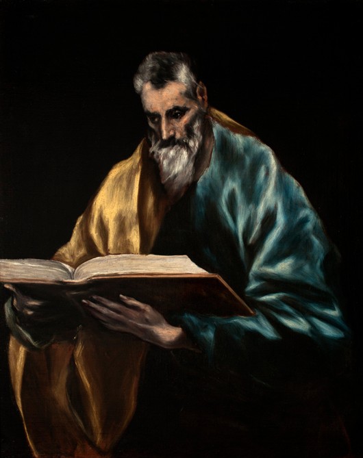 The Apostle Simon od (eigentl. Dominikos Theotokopulos) Greco, El