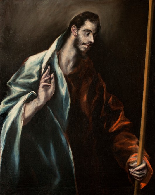 Saint Thomas the Apostle od (eigentl. Dominikos Theotokopulos) Greco, El