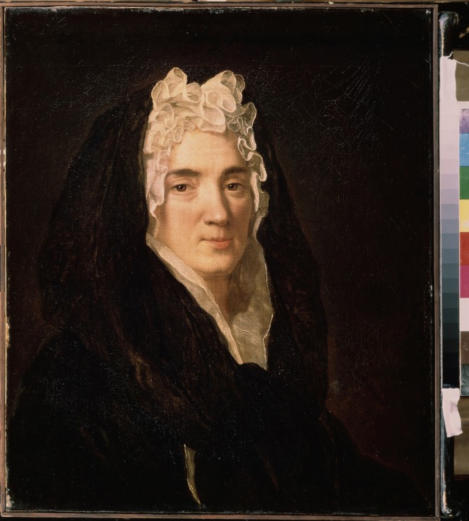 Portrait of Jeanne Marie de la Motte Guion od Elisabeth Sophie Cheron