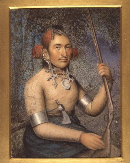 A North American Indian Chief od Ellen Sharples