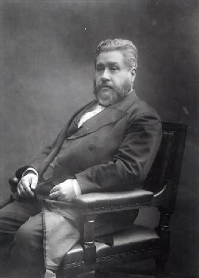 Reverend Charles Haddon Spurgeon (b/w photo) 