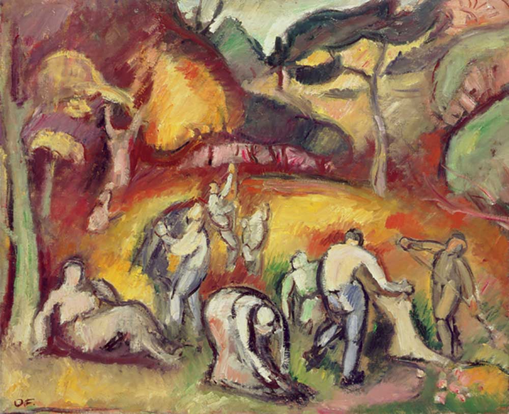 Autumn Work, 1907 od Emile Othon Friesz