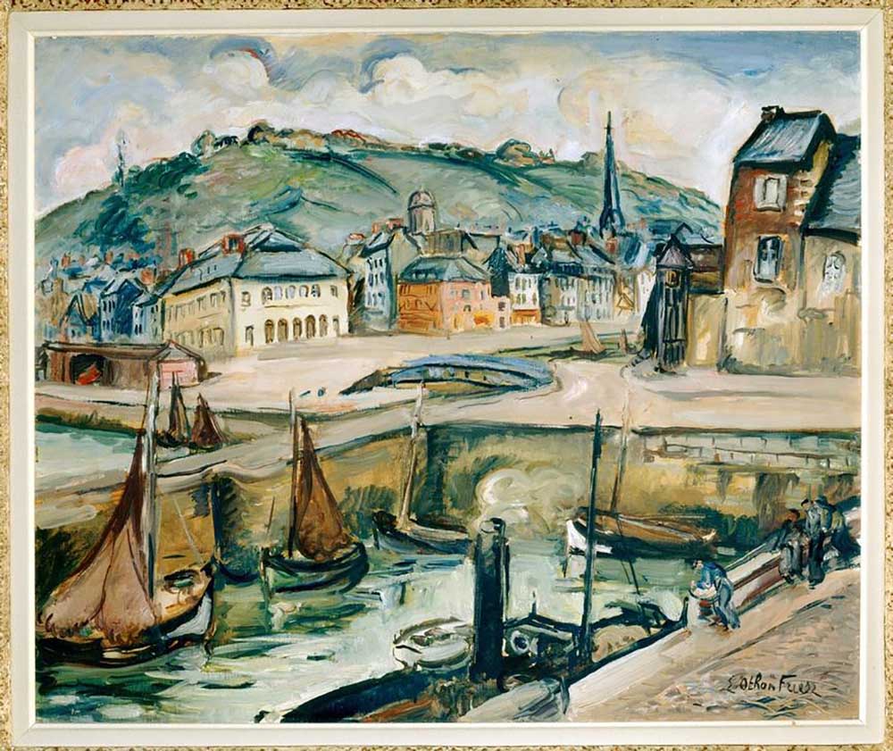 Honfleur od Emile Othon Friesz