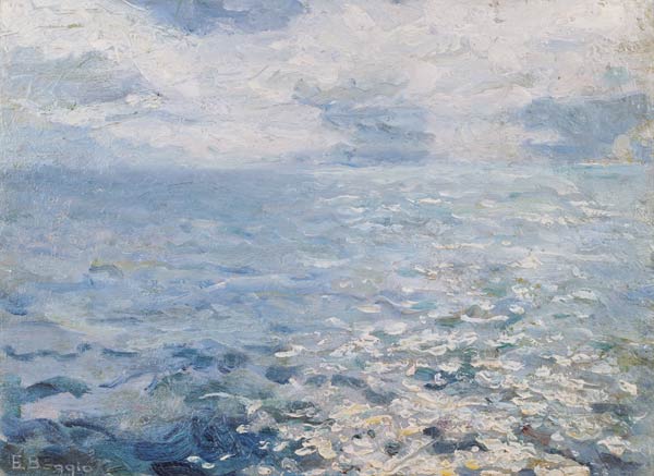 A Study Of Sun On The Sea od Emilio Boggio