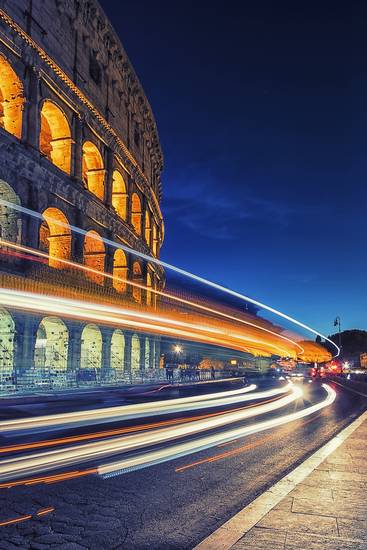 Colosseum By Night