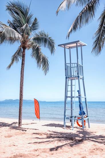 Lifeguard Stand on the beach