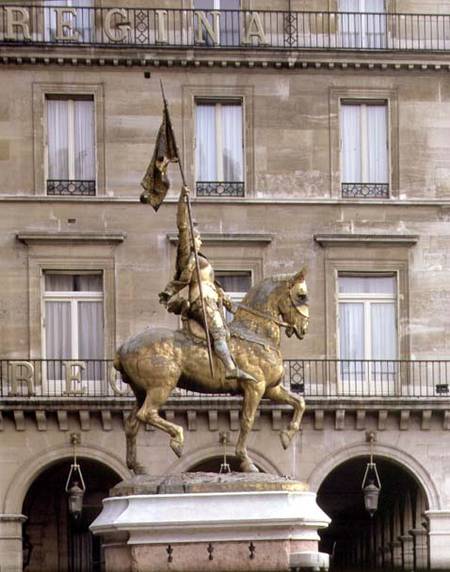 Equestrian statue of Joan of Arc (1412-31) od Emmanuel Fremiet