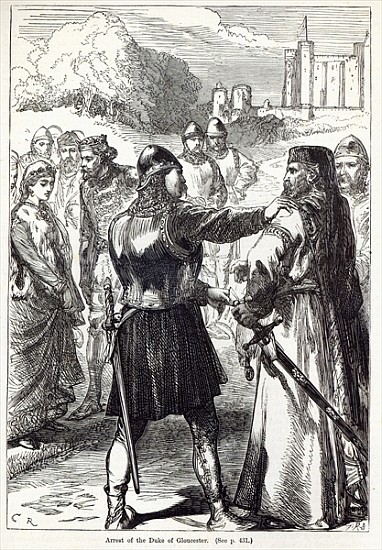 Arrest of the Duke of Gloucester, illustration from ''Cassell''s Illustrated History of England'' od English School