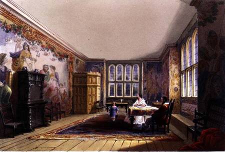 The Drawing Room, Cotehele house od English School