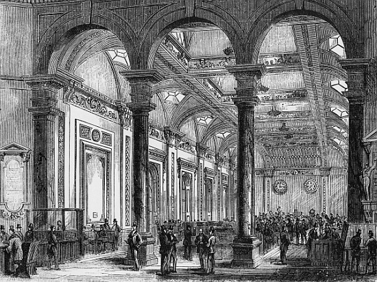 Interior of Lloyd''s of London od English School