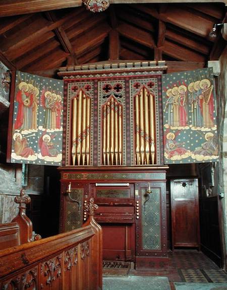 The organ of All Saints Church, Theddingworth od English School