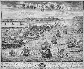 A Prospect of the Towne and Harbour of Harwich