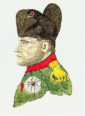 Caricature of Napoleon Bonaparte (1769-1821)