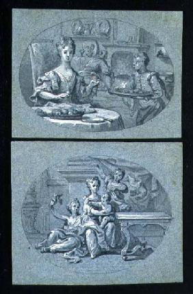 Two Domestic Scenes