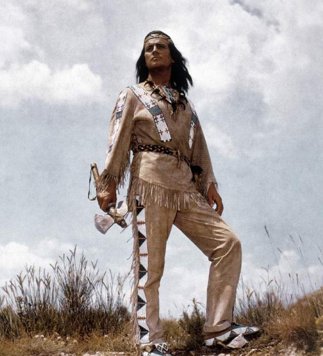 Apache Gold de Harald Reinl avec Pierre Brice od English Photographer, (20th century)