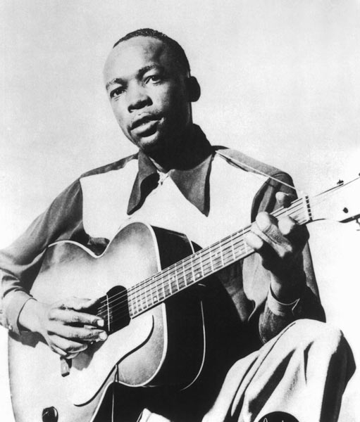 John Lee Hooker American blues guitarist od English Photographer, (20th century)