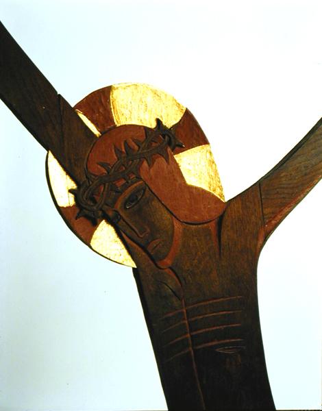 Crucifixion (wood)  od Eric Gill