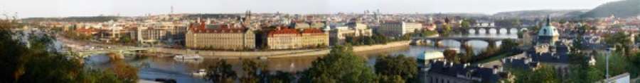 Prag Panorama od Erich Teister