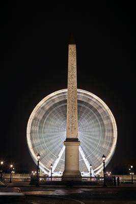 Riesenrad auf dem Place de la Concorde od Erich Teister