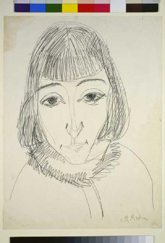 Bildnis Erna od Ernst Ludwig Kirchner