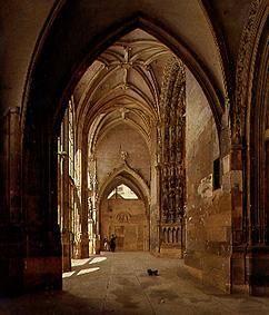 Portal porch of the church piece of Germain in l ' Auxerrois.