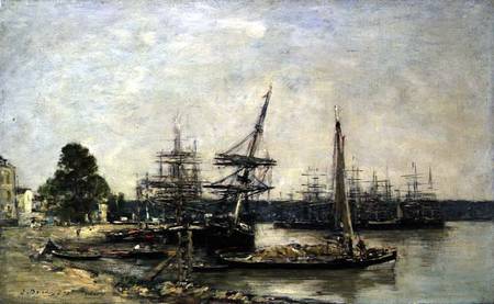 Bordeaux od Eugène Boudin