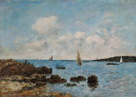 Antibes, coastal landscape.