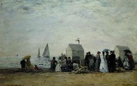 La plage de Trouville