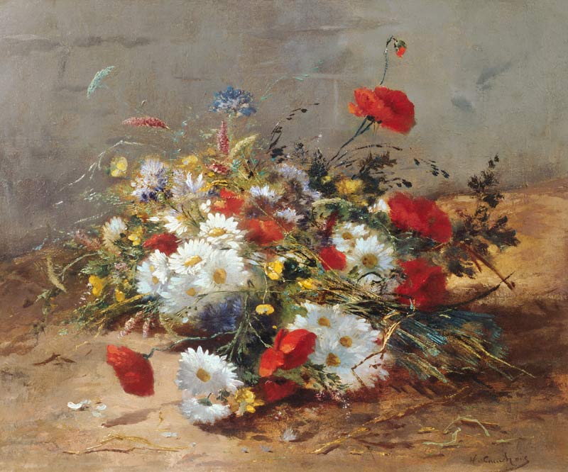 Flower Study od Eugene Henri Cauchois