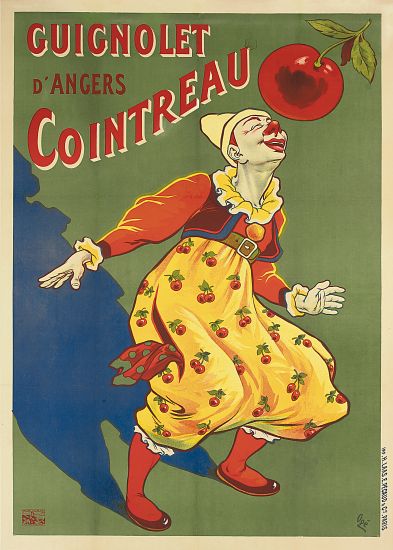 Advertising poster for Guignolet's Cointreau od Eugene Oge