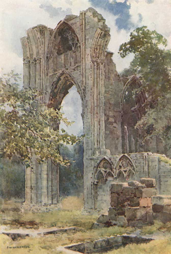 Ruins of St. Marys Abbey od E.W. Haslehust