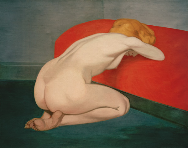 F.Vallotton, Kniender Akt od Felix Vallotton