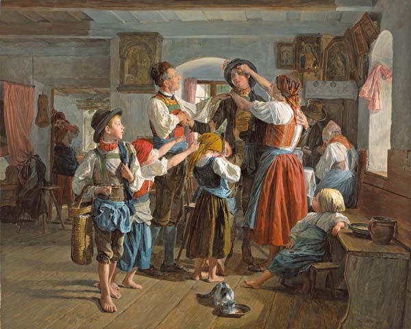 The Conscript’s Farewell od Ferdinand Georg Waldmüller