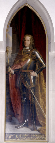 Charles VI od Ferdinand Georg Waldmüller