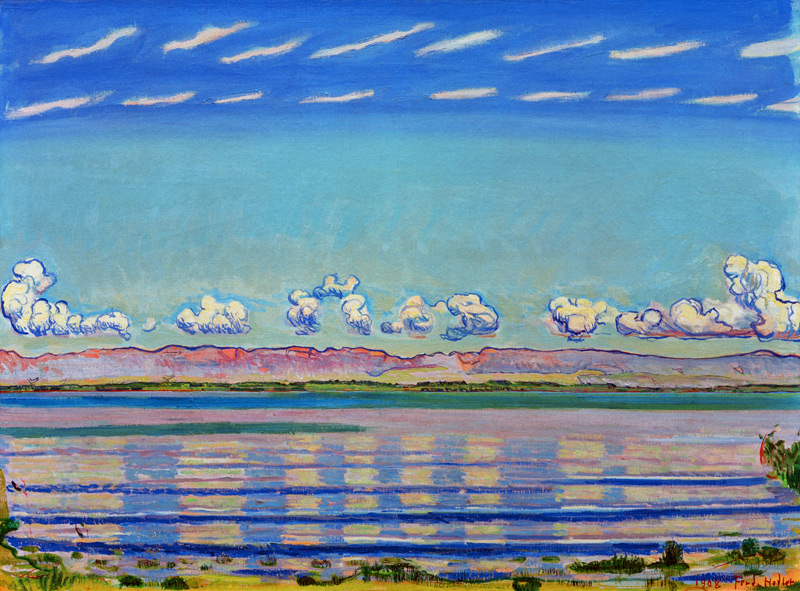 Rytmická krajina od Ferdinand Hodler