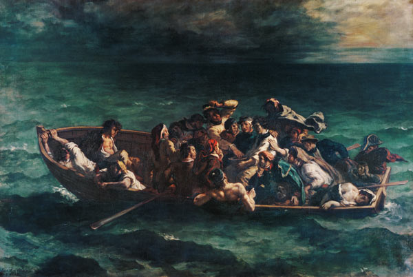 The Shipwreck of Don Juan od Ferdinand Victor Eugène Delacroix