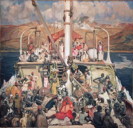 The Ferry od Fernand Allard L'Olivier