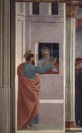 St. Peter Visited in Jail by St. Paul