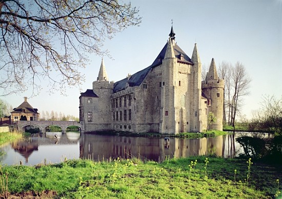 Chateau of Laarne od Flemish School