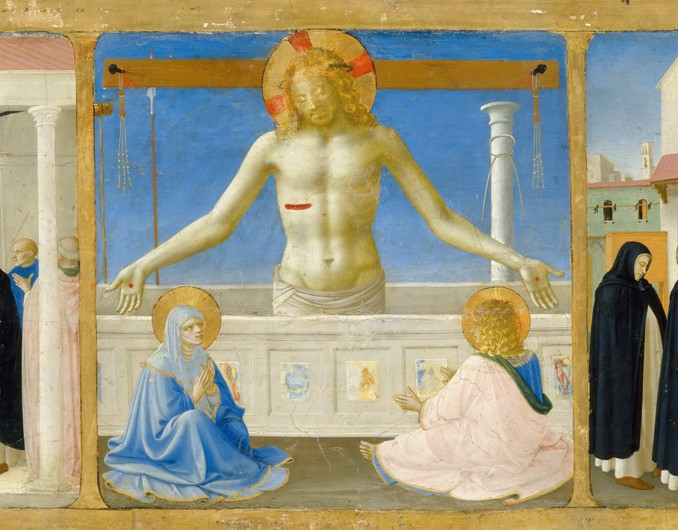 The Resurrection (Predella of the retable The Coronation of the Virgin) od Fra Beato Angelico