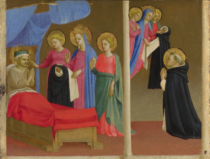 The Vision of the Dominican Habit od Fra Beato Angelico