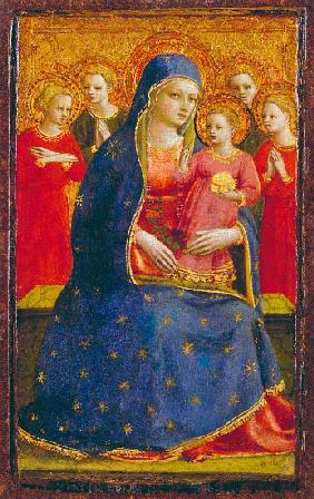 Madonna and Child with Angels