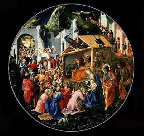 Adoration of the Magi (with Filippo Lippi)