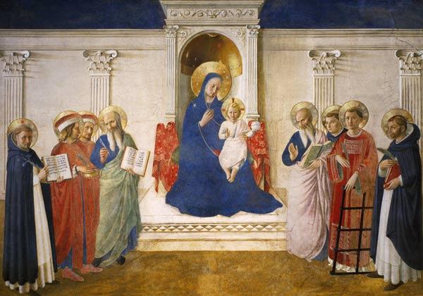 The Madonna delle Ombre, 1450 (fresco)