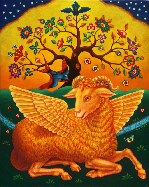 The Ram with the Golden Fleece od Frances Broomfield