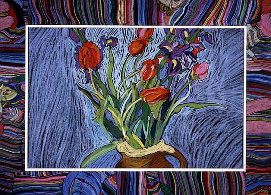 Candy Tulips od  Frances  Treanor