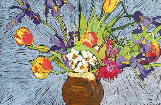 Spring Flowers od  Frances  Treanor