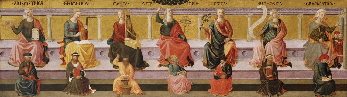 The Seven Liberal Arts od Francesco di Stefano Pesellino